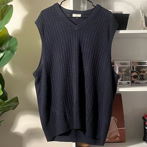 Navy Blue Sweater Vest